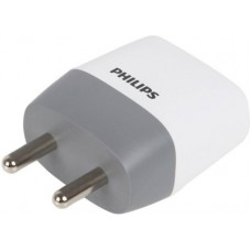 Deals, Discounts & Offers on Mobile Accessories - Philips DLP2501 2.1 A Single Port Mobile Charger(White with grey)