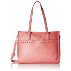 Deals, Discounts & Offers on Watches & Handbag - Caprese Teena Women's Tote Bag (Blush)