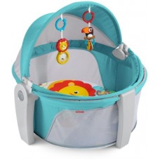 Deals, Discounts & Offers on Baby Care - Fisher-Price On-The-Go Baby Dome Non-electric Bouncer(Multicolor)