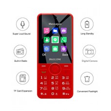 Deals, Discounts & Offers on  - Philips Xenium E168 Dual SIM Mobile Phone-Red