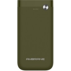 Deals, Discounts & Offers on Power Banks - Ambrane 15000 mAh Power Bank (PP-150)(Olive Green, Lithium Polymer)