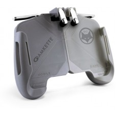 Deals, Discounts & Offers on Entertainment - Amkette Evo Mobile Game Grip with Dual Triggers and sensitive Silicon Buttons Gaming Accessory Kit(Grey, For Android, iOS)