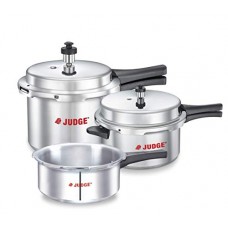 Deals, Discounts & Offers on Home & Kitchen - Judge by TTK Prestige 2L, 3L, 5L Non-Induction Bottom Pressure Cooker(Aluminium)