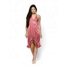 Deals, Discounts & Offers on  - Klamotten Sensuous Women's Satin Nighty