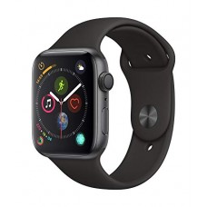 Deals, Discounts & Offers on  - AppleWatch Series4 (GPS, 44mm) - Space Grey Aluminium Case with Black Sport Band