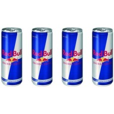 Deals, Discounts & Offers on  - RedBull Energy Drink, 250 ML Cans, (pack of 4) Energy Drink(4x250 ml, Plain Flavored)