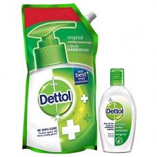 Deals, Discounts & Offers on Personal Care Appliances -  Dettol Germ Protection Liquid Handwash Refill, Original - 750 ml with Dettol Instant Hand Sanitizer - 50ml