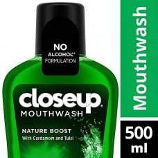 Deals, Discounts & Offers on Personal Care Appliances -  Closeup Nature Boost Mouthwash - 500 ml