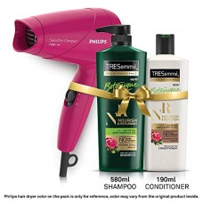 Deals, Discounts & Offers on Personal Care Appliances -  Tresemme Nourish and Replenish Shampoo, 580ml and Conditioner, 220ml with Philips Hair Dryer