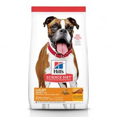 Deals, Discounts & Offers on  - [Subscribe] Hill's Science Diet Adult Light, Chicken Meal & Barley Dry Dog Food, 3 kg