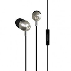 Deals, Discounts & Offers on  - Amkette Trubeats X9 Metal in- Ear Earphones with Mic and Remote Control (Silver)