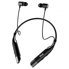 Deals, Discounts & Offers on  - Mivi Collar Wireless Neck Band Bluetooth Earphone - Black