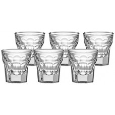 Deals, Discounts & Offers on Home & Kitchen - Amazon Brand - Solimo Alissa Shot Glass Set, 30ml, Set of 6, Transparent