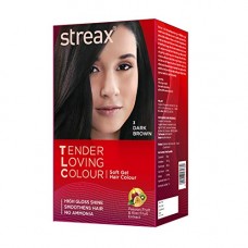 Deals, Discounts & Offers on Personal Care Appliances - Streax Tlc Soft Gel Hair Colour, Dark Brown, 170 ml