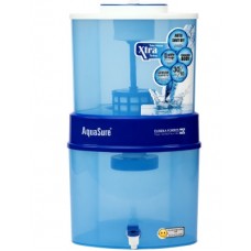Deals, Discounts & Offers on Home Appliances - Eureka Forbes Aquasure from Aquaguard Xtra Tuff Sr 21 L Gravity Based Water Purifier(Blue, White)