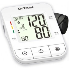 Deals, Discounts & Offers on Electronics - Dr. Trust (USA) Fully Automatic i-Check Digital Blood Pressure Checking Machine with MDI Technology Bp Monitor(White)