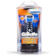 Deals, Discounts & Offers on Trimmers - Gillette Fusion Proglide 3-in-1 Styler Runtime: 30 min Trimmer