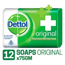 Deals, Discounts & Offers on Personal Care Appliances - [Subscribe] Dettol Original Soap - 75 g (Pack of 12)