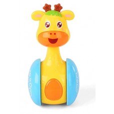 Deals, Discounts & Offers on  - BabyGo Gify Giraffe Tumbler Teether Roly-Poly Rattle Musical Toy (Small)