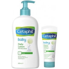 Deals, Discounts & Offers on Baby Care - Cetaphil Baby Daily Lotion (400ml)_Diaper cream (70g) Combo(470 ml)