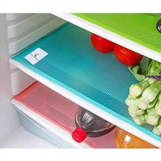 Deals, Discounts & Offers on  -  Kuber Industries PVC 6 Piece Refrigerator Drawer Mat Set - Multicolour