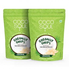 Deals, Discounts & Offers on Grocery & Gourmet Foods - Coco Soul Coconut Chips, Original, 2 X 33 g