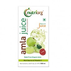Deals, Discounts & Offers on Personal Care Appliances -  Nutriorg 100% Pure Amla Juice 1000ml (Made From Organic Amla)