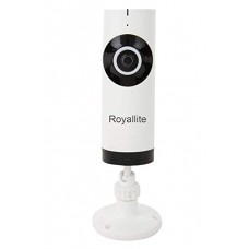 Deals, Discounts & Offers on  - Royallite Wireless Fisheye Vision 180D1002W Panoramic IP Camera (Support Upto 128 GB SD Card) (White)