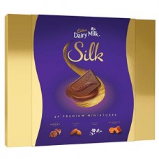 Deals, Discounts & Offers on Grocery & Gourmet Foods - Cadbury Dairy Milk Silk Miniatures Chocolate Gift Pack, 240 g