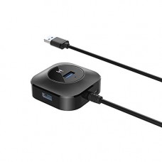 Deals, Discounts & Offers on  - MAIBENBEN 4-Port USB Hub (Black) (0.3 M)
