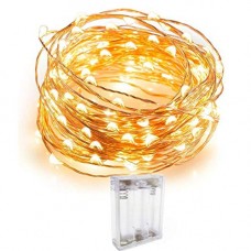 Deals, Discounts & Offers on  - RIFLECTION Copper String Led Light 3M 30 LED Battery Operated Wire Decorative Fairy Lights Diwali Christmas Festival - Warm White
