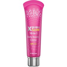 Deals, Discounts & Offers on Personal Care Appliances - Lotus Herbals Xpress Glow 10 In 1 Daily Beauty Cream, Bright Angel, SPF 25, 30g