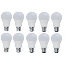 Deals, Discounts & Offers on  - Syska PAG SRL Base B22 9-Watt LED Bulb (Pack of 10, Cool White)