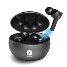 Deals, Discounts & Offers on  - Xmate Buzz Bluetooth Headphones 5.0, True Wireless Earphones TWS, Smart Touch Control, Stereo Sound Quality, in-Ear Earpods with Portable Charging Case, Built-in Mic