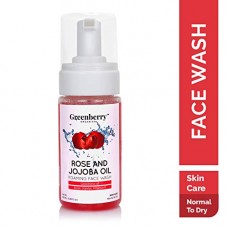 Deals, Discounts & Offers on Personal Care Appliances - Greenberry Organics Rose and Jojoba Oil Foaming Face Wash, 100ml