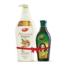 Deals, Discounts & Offers on Personal Care Appliances - Dabur Almond Shampoo, 350ml with Free Amla Hair Oil, 275ml