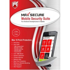 Max Secure 1 Smartphone 1 Year Mobile Security (Email Delivery - No CD)(Personal Edition) Max Secure 1 Smartphone 1 Year Mobile Security (Email Delivery - No CD)(Personal Edition)