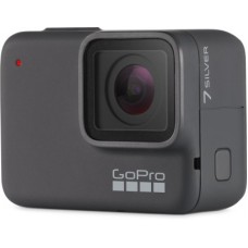 Deals, Discounts & Offers on Cameras - GoPro Hero7 Sports and Action Camera(Silver, 10 MP)