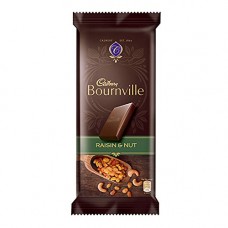 Deals, Discounts & Offers on Grocery & Gourmet Foods - Cadbury Bournville Raisin and Nuts Dark Chocolate Bar, 80g (Pack of 4)