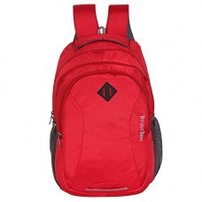 Deals, Discounts & Offers on  - Dussledorf Classic Polyester 30 Liters Red Rain Cover with Laptop Backpack (CL-03)