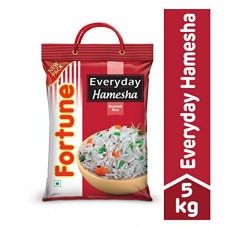 Deals, Discounts & Offers on Grocery & Gourmet Foods -  Fortune Everyday Hamesha Basmati Rice, 5kg