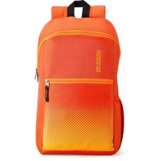 American TouristerAMT DASH SCH BAG 01 - RUST 19.5 L Backpack(Green, Orange) American TouristerAMT DASH SCH BAG 01 - RUST 19.5 L Backpack(Green, Orange)