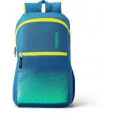 American TouristerAMT DASH SCH BAG 01 - TEAL 19.5 L Backpack(Blue) American TouristerAMT DASH SCH BAG 01 - TEAL 19.5 L Backpack(Blue)