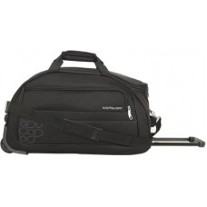 Deals, Discounts & Offers on  - Kamiliant by American Tourister GAHO WHEEL DUFFLE 52 cm-BLACK Duffel Strolley Bag(Black)