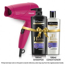 TRESemme Hair Fall Defense Shampoo 580ml and Conditioner 190ml Combo Pack + Philips Hair Dryer, 770 ml TRESemme Hair Fall Defense Shampoo 580ml and Conditioner 190ml Combo Pack + Philips Hair Dryer, 770 ml