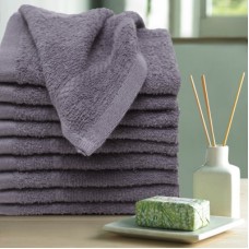 Deals, Discounts & Offers on  - NOVAHOME Cotton 300 GSM Face Towel Set(Pack of 10, Grey)