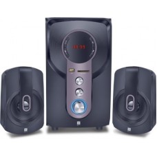 iball Hi-Basss Bluetooth Laptop/Desktop Speaker(Black, 2.1 Channel) iball Hi-Basss Bluetooth Laptop/Desktop Speaker(Black, 2.1 Channel)