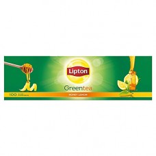 Deals, Discounts & Offers on Grocery & Gourmet Foods - Lipton Honey Lemon Green Tea Bags, 100 Pieces