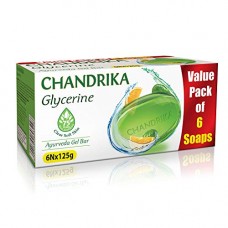 Deals, Discounts & Offers on Personal Care Appliances -  Chandrika Glycerine Soap Pack of 6, 125g each