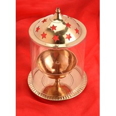 Deals, Discounts & Offers on  - Angelic Brass Udupi Jyoth (12 cm x 12 cm x 22 cm, Golden)